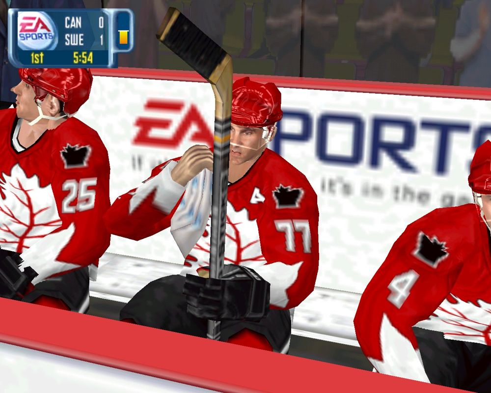NHL 2002 screenshot 3 for Playstation 2